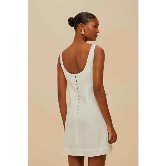 FARM Rio Cream Mini Dress - Picture 3 of 7